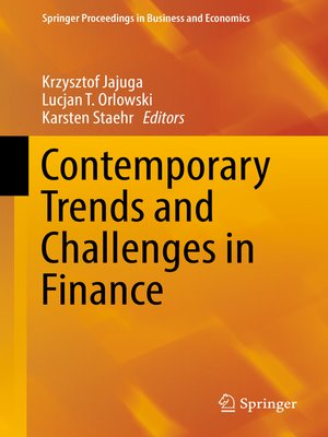 cover image of Contemporary Trends and Challenges in Finance